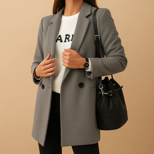 Abrigo Largo de Corte Clásico y Ajuste Elegante 2