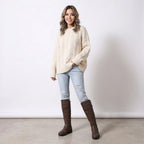 Botas Altas con Suela Antideslizante y Hebilla Decorativa 2