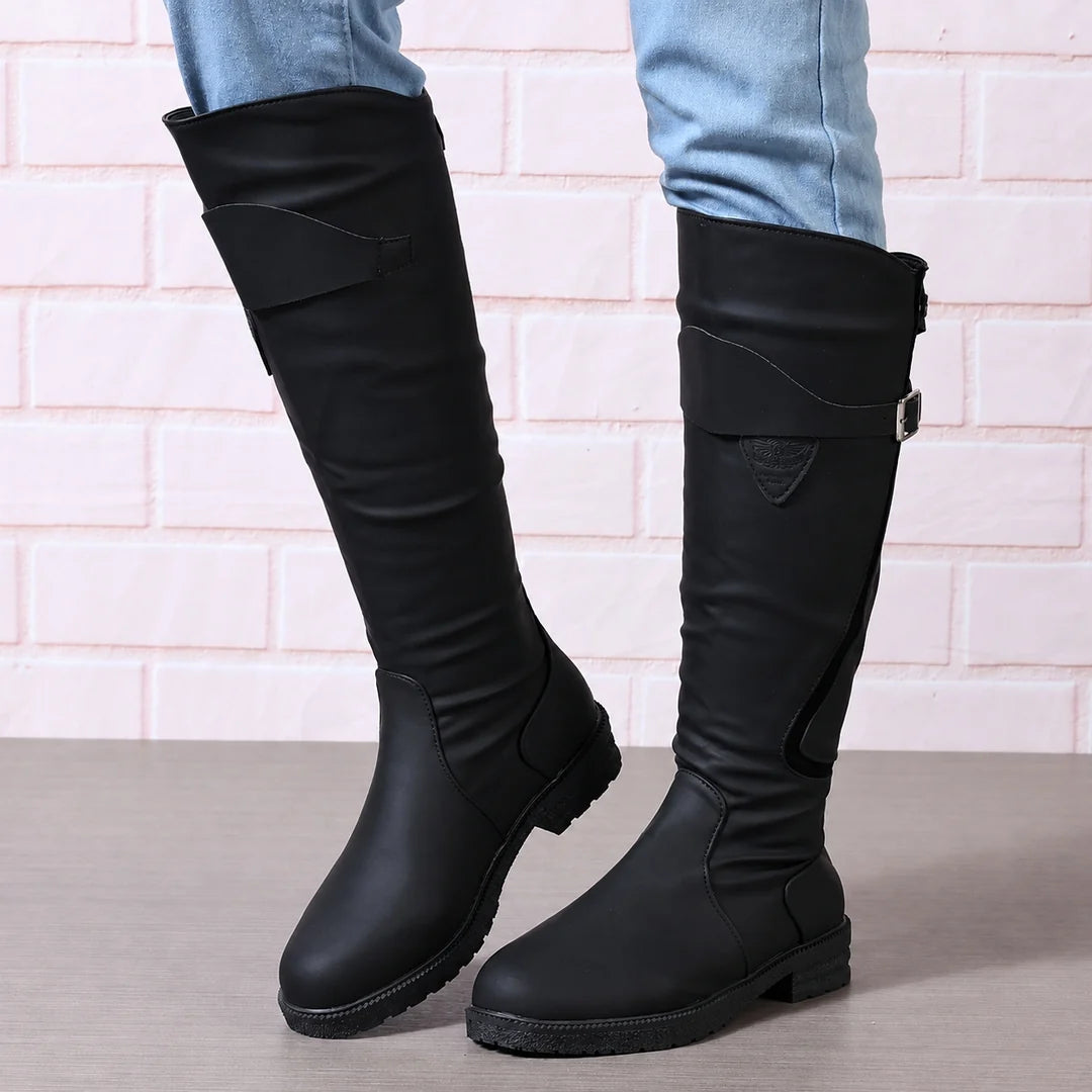Botas Altas con Suela Antideslizante y Hebilla Decorativa 3
