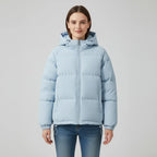 Chaqueta Acolchada de Invierno con Capucha y Forro Térmico 1