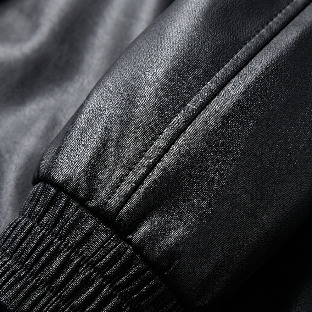 Chaqueta Bomber Extragrande de Mezcla de Algodón – Diseño Clásico y Cómodo 2