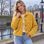 Chaqueta Casual con Grandes Bolsillos y Corte Relajado 4