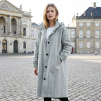 Chaqueta Impermeable con Capucha y Corte Holgado 0