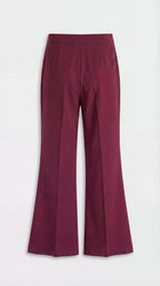 Conjunto de Camisa con Mangas Abullonadas y Pantalón Recto 6