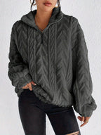 Jersey Polar con Cuello Alto y Cremallera 4