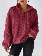 Jersey Polar con Cuello Alto y Cremallera 8
