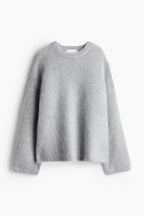 Jersey de Mezcla de Mohair con Corte Holgado 5