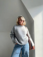Jersey de Mezcla de Mohair con Corte Holgado 7