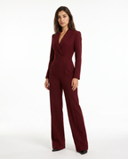 Mono de Pierna Ancha Estilo Blazer – Confianza Sastrera, Máximo Power Dressing 4