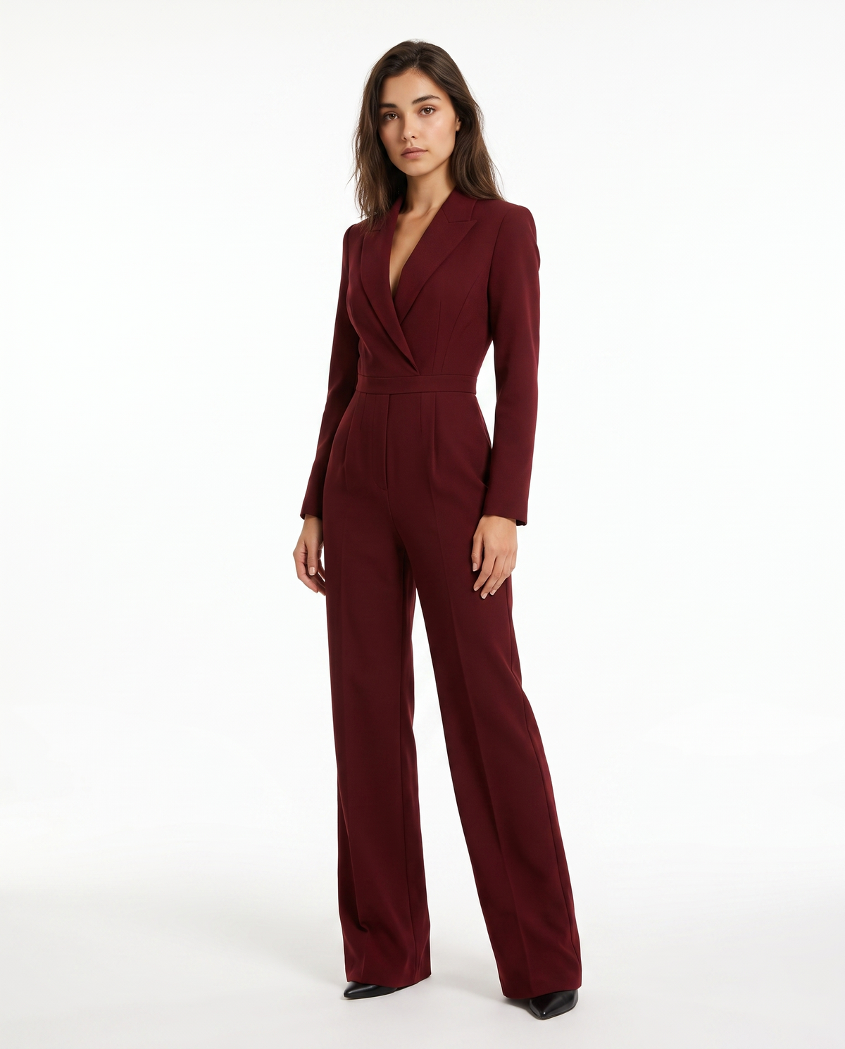 Mono de Pierna Ancha Estilo Blazer – Confianza Sastrera, Máximo Power Dressing 4