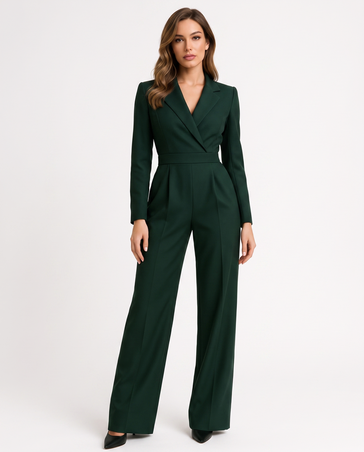 Mono de Pierna Ancha Estilo Blazer – Confianza Sastrera, Máximo Power Dressing 5
