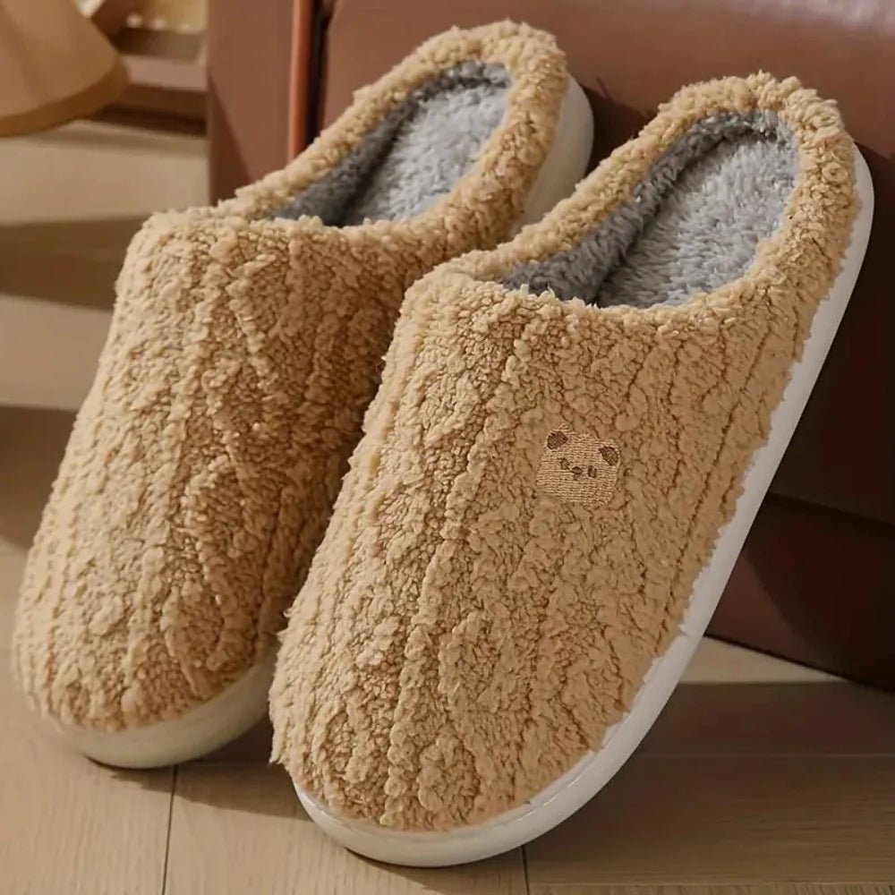 Pantuflas con Forro de Felpa y Suela Suave Antideslizante 1