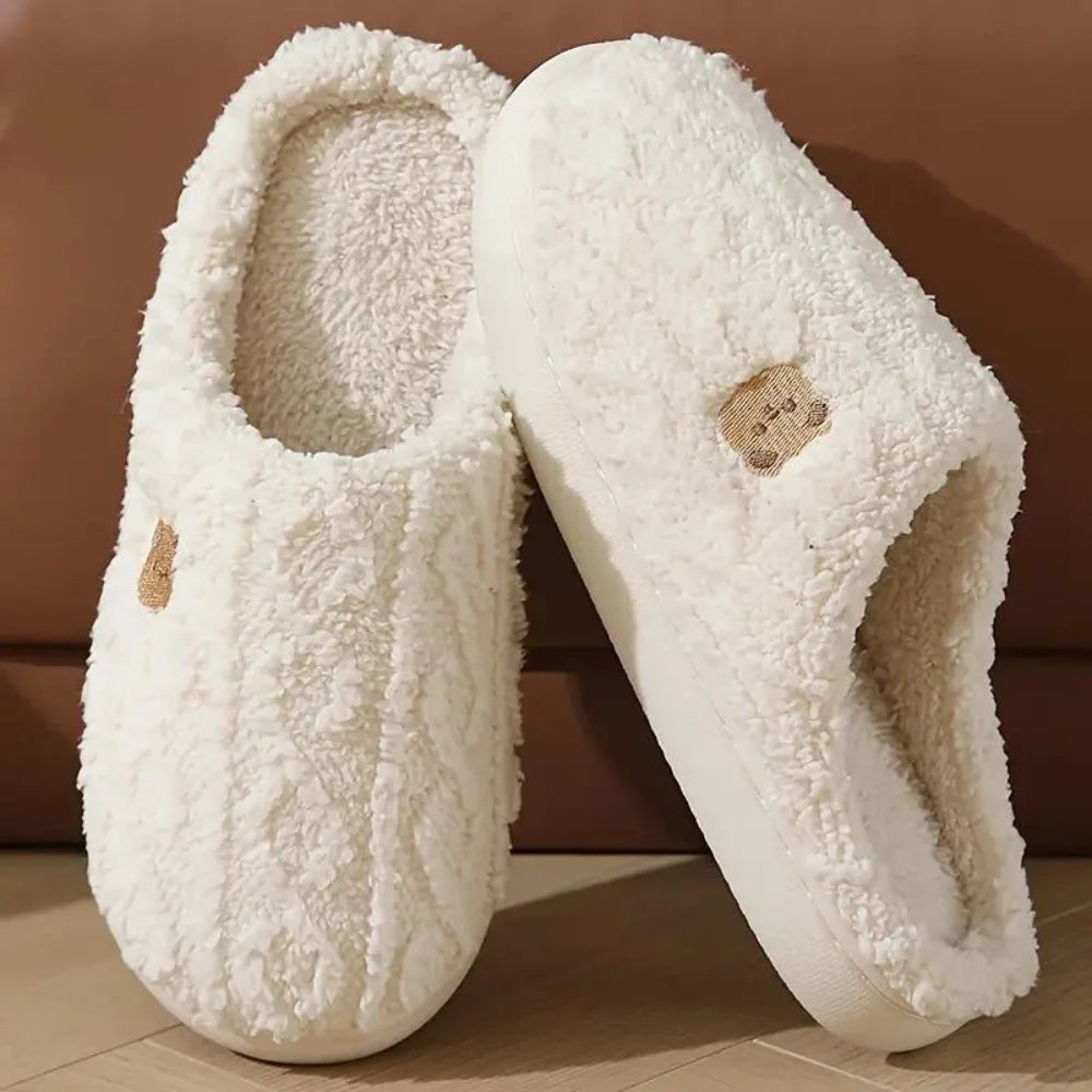 Pantuflas con Forro de Felpa y Suela Suave Antideslizante 3