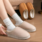 Pantuflas para Mujer con Forro de Felpa y Suela Gruesa Antideslizante 8