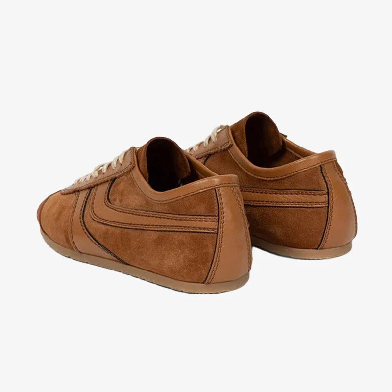 Zapatillas Deportivas de Ante y Cuero con Suela Flexible 3