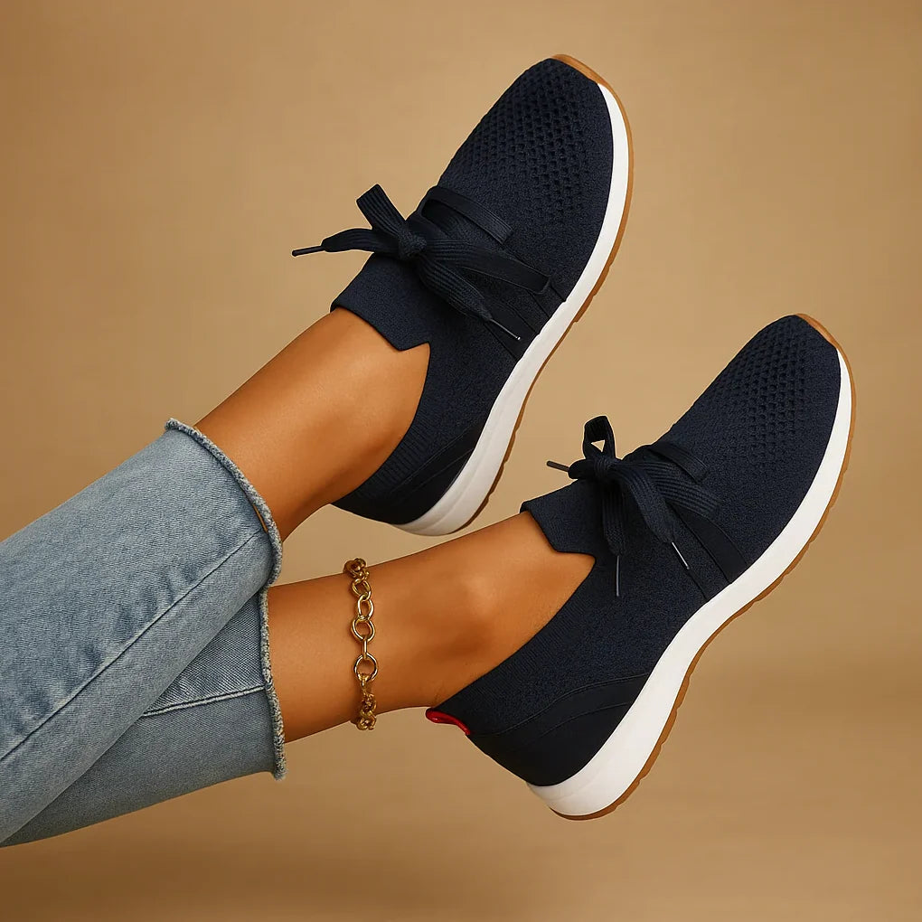 Zapatillas con Cordones, Plantilla Suave y Suela Antideslizante 0
