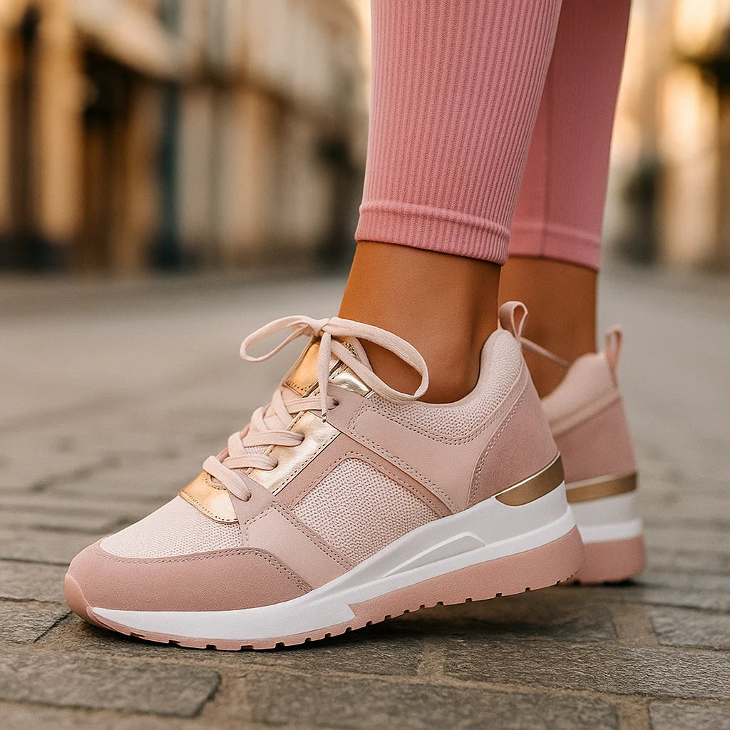 Zapatillas con Cuña y Plantilla Acolchada para Mujer 1