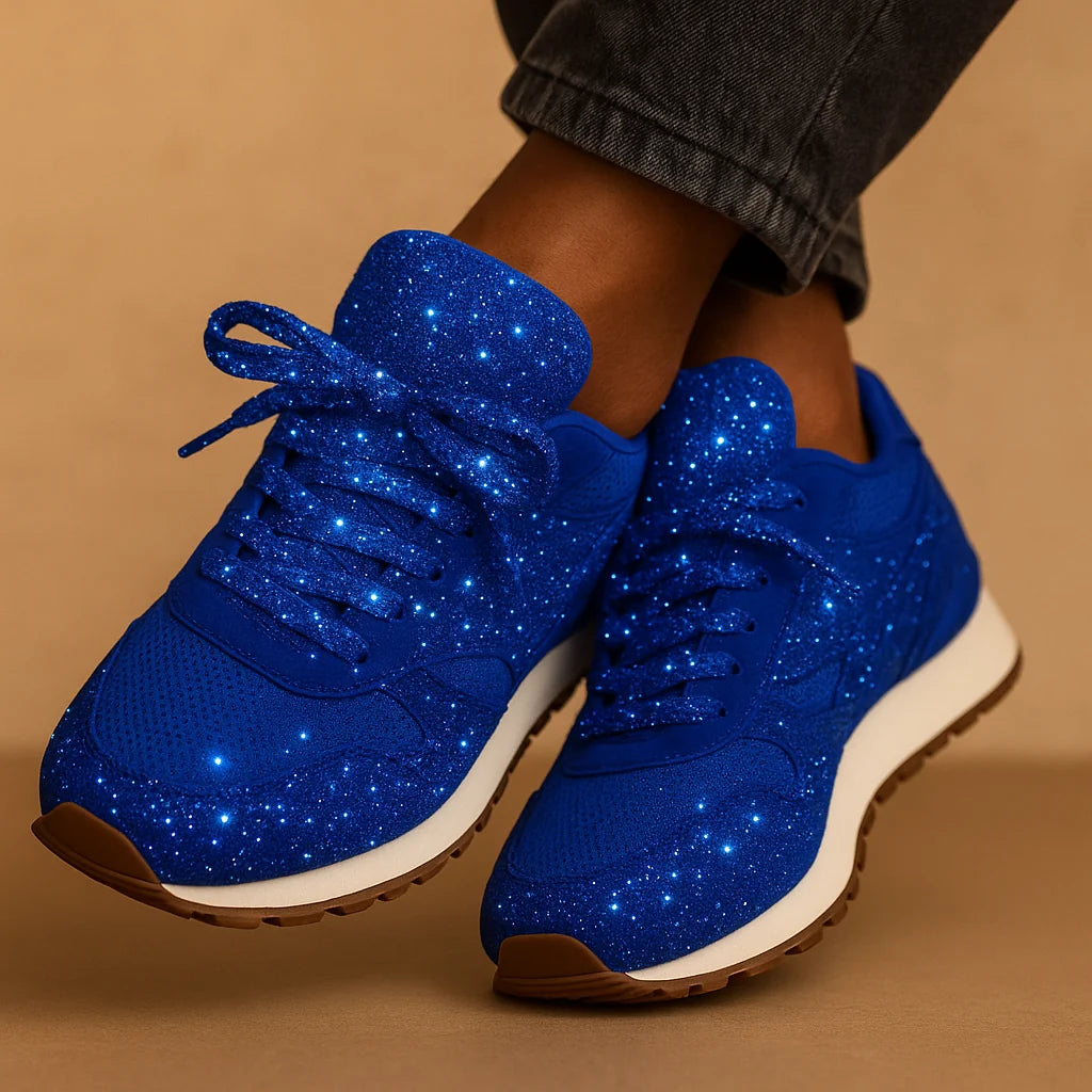 Zapatillas con Lentejuelas de Estilo Casual 1