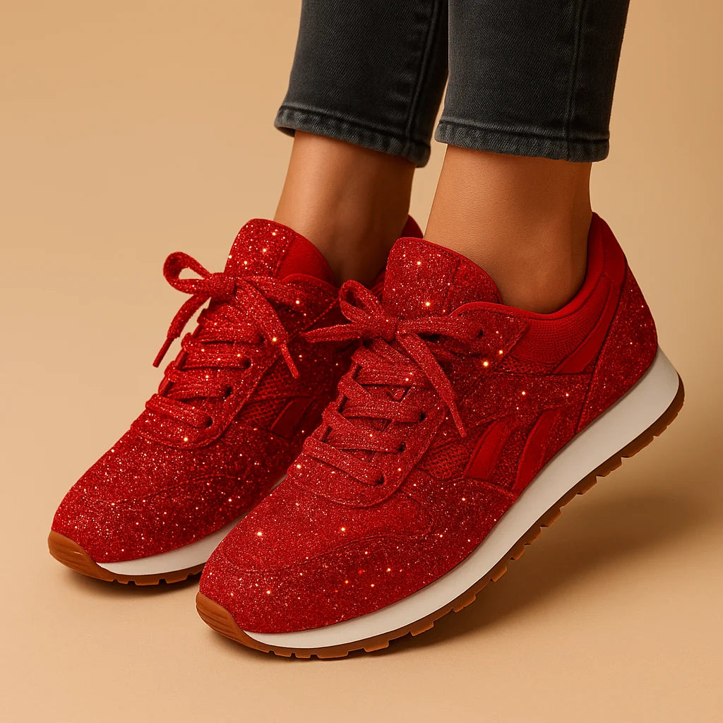 Zapatillas con Lentejuelas de Estilo Casual 3
