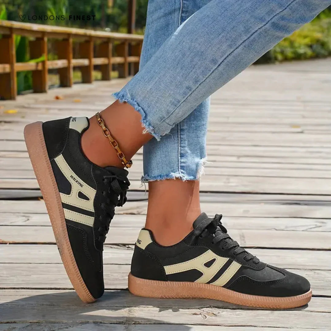 Zapatillas de Cuero con Caña Baja y Suela Ligera 1