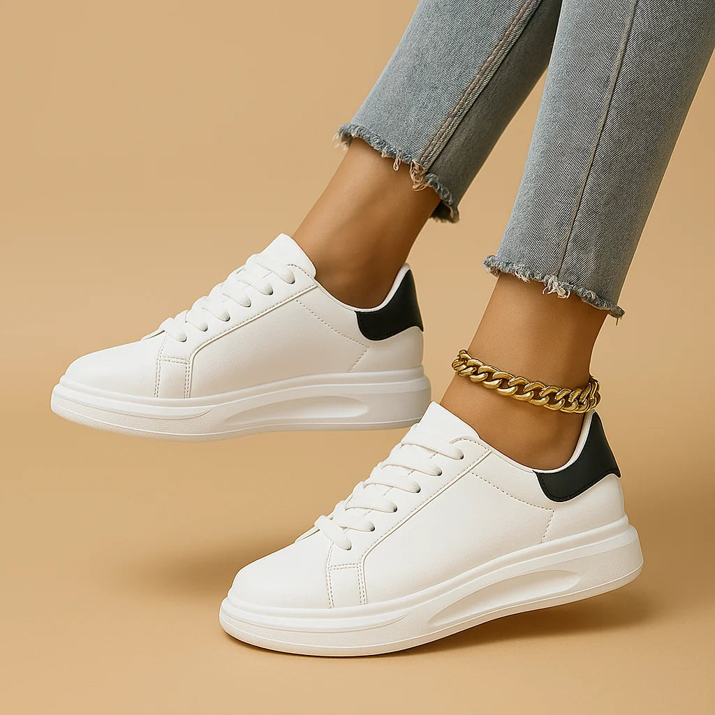 Zapatillas de Piel con Caña Baja y Plantilla Suave 8