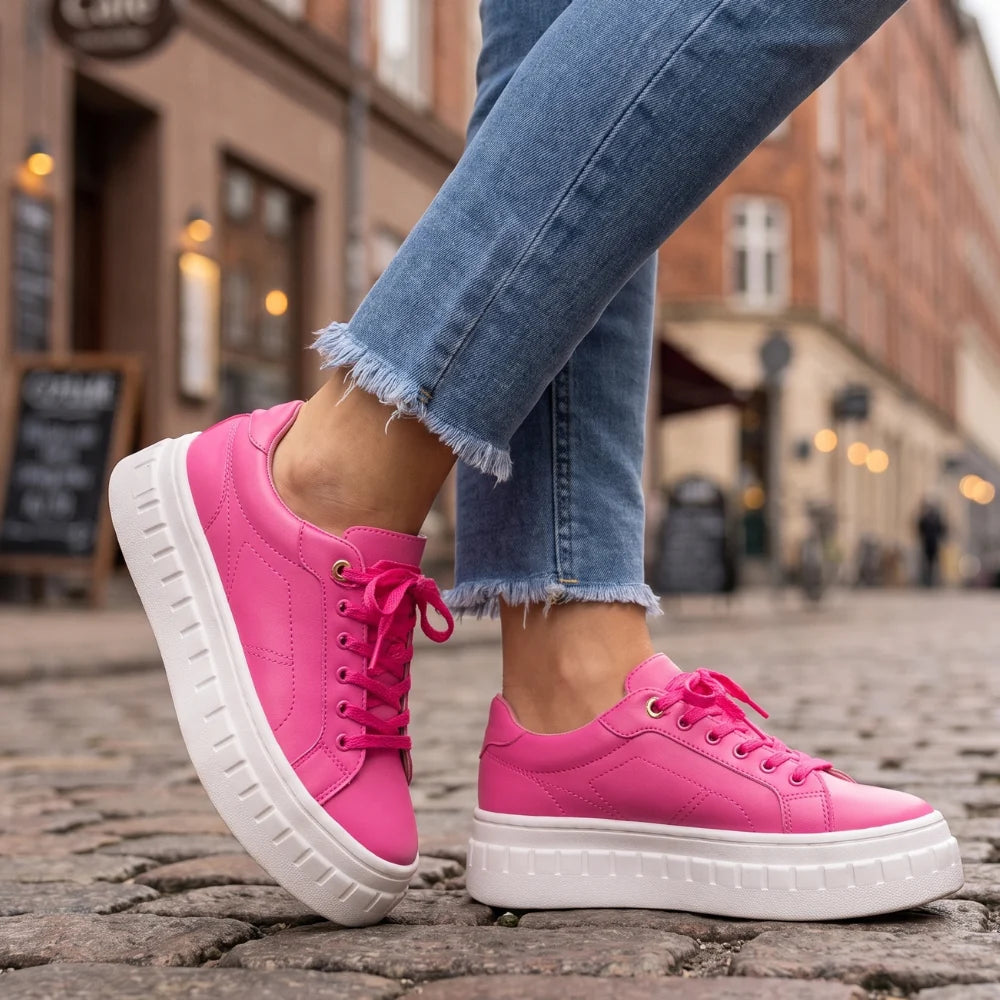 Zapatillas de Plataforma para Mujer con Plantilla Acolchada 3