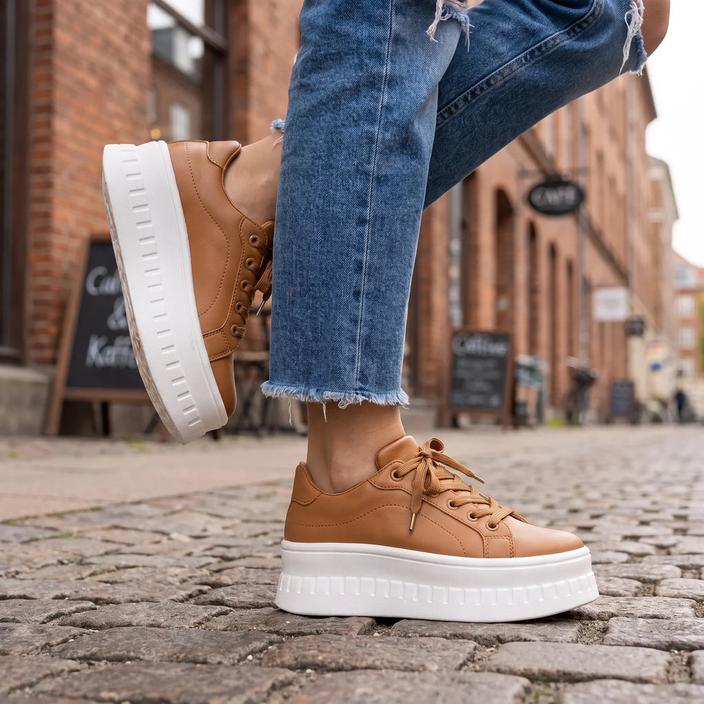 Zapatillas de Plataforma para Mujer con Plantilla Acolchada 7
